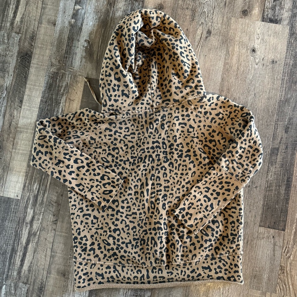 Nili Lotan Women’s Janie Leopard Print Hoodie - Small - Picture 5 of 6